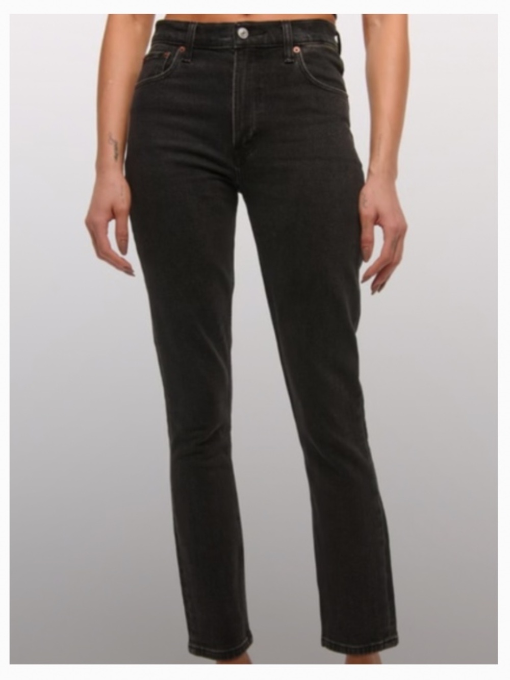 Abercrombie and Fitch Curve Love High Rise skinny jeans